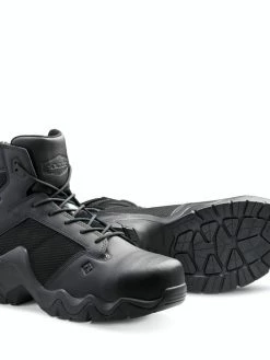 Terra Safety Footwear 6 Inch Safety Boots Terra EKG Stealth 6" Ballistic Nylon Tactical Men's Safety Boots