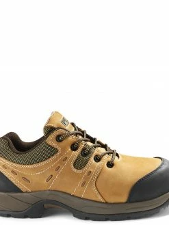 Kodiak Trail Men's Waterproof Leather Composite Toe Hiker Safety Work Shoes | Brown | Sizes 7 - 14 Safety Shoes