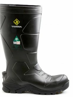 Terra Safety Footwear Terra Narvik Composite Toe Internal Metguard Men's Winter Safety Work Boots | Black | Sizes 8 - 16
