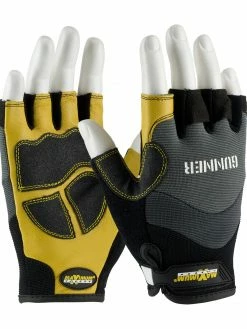 Maximum Safety® Gunner™ Open Fingertip Mechanic's Gloves
