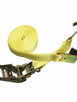 Dynaline Winch Straps 4" | 30" -40" Flat Hook