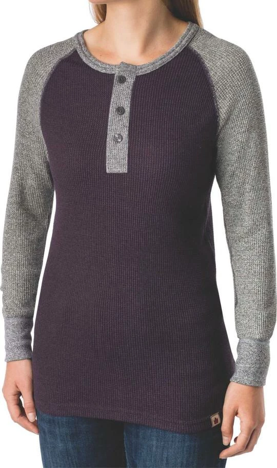 Stanfields Work Wear Stanfield's 1369 Women's Heritage Waffle Henley | Sizes S - 2XL
