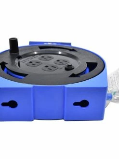 Lighting FlexiCord Cassette Style Cord Reel - SJTW 16/3 - 25 Ft Length