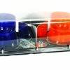 Techspan Amber/Blue Mini Light Bar Safety Supplies