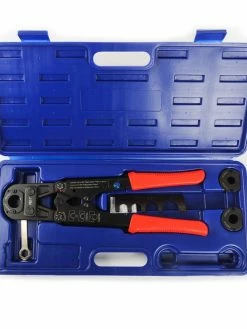 Firm Grip Multi-Head PEX Crimp Set Tubing And Fittings