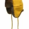 Crowncap Muskrat Aviator | Gold/Natural Work Hats