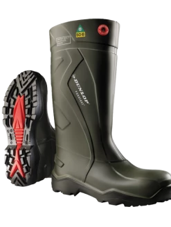 Dunlop Purofort+ Steel Toe Steel Plate Full Safety PU Boots | Sizes 7 - 14