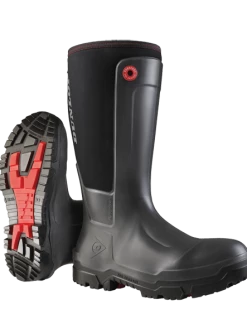 Dunlop Workpro Full Safety Snugboot Rubber Work Boots
