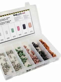 Techspan Solder Slug (6-2/0GA) Assortment Kit - 200 Pcs