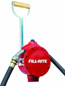 Fill-Rite Piston Hand Pump W/ 8-Ft Hose Lube And Fuel Tools