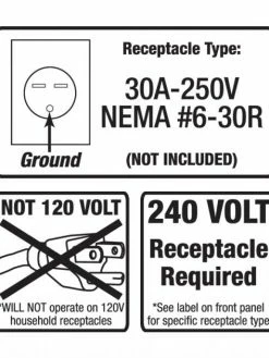 King Electric PGH Portable Garage Heaters | 208/240 Volt 4000 Watt