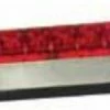 Techspan Red Rectangular LED Warning Light (Strobe Pattern)