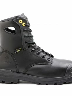 Terra Safety Footwear 8 Inch Safety Boots Terra Paladin Composite Toe 8" Internal Metguard Men's Safety Work Boots | Black | Sizes 4 - 14