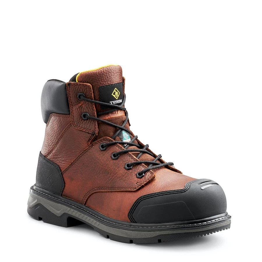 Terra Safety Footwear Terra Patton 6" Waterproof Leather Safety Boot 6 Inch Safety Boots