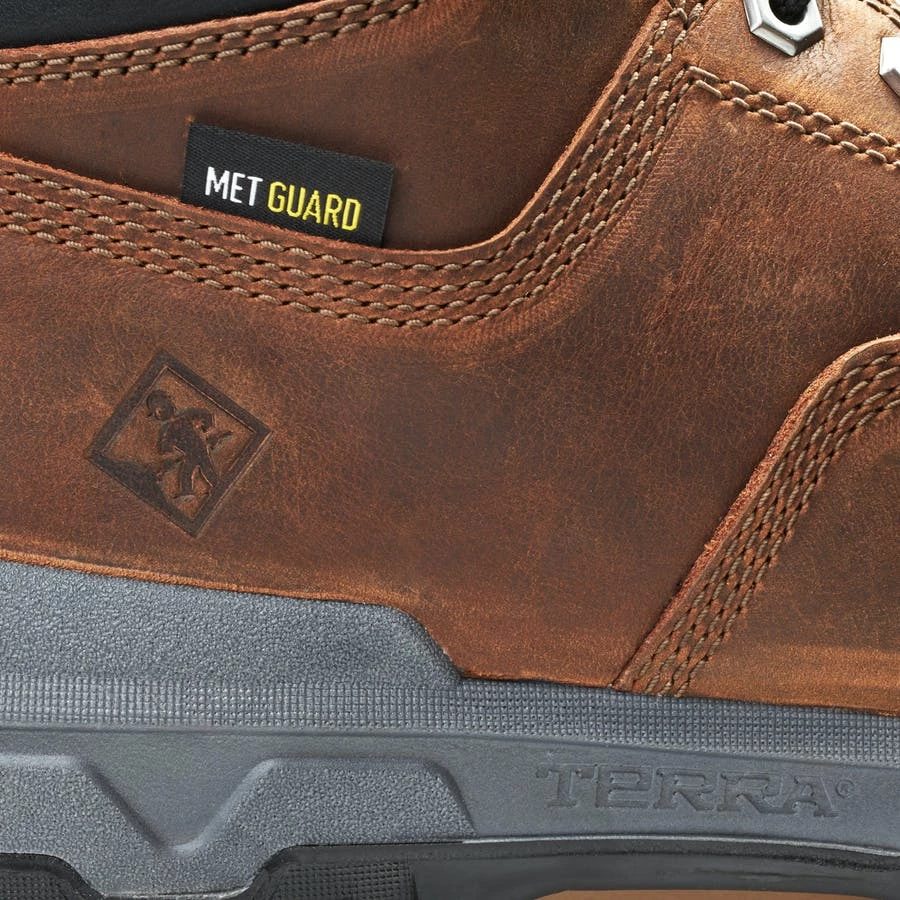 Terra Safety Footwear Terra Sentry 6" Men's Internal Met Guard | Sizes 7 - 15 6 Inch Safety Boots