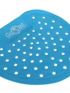 Globe Commercial Products Vinyl Urinal Screens | Various Scents | Pack Of 10 Cleaning Supplies