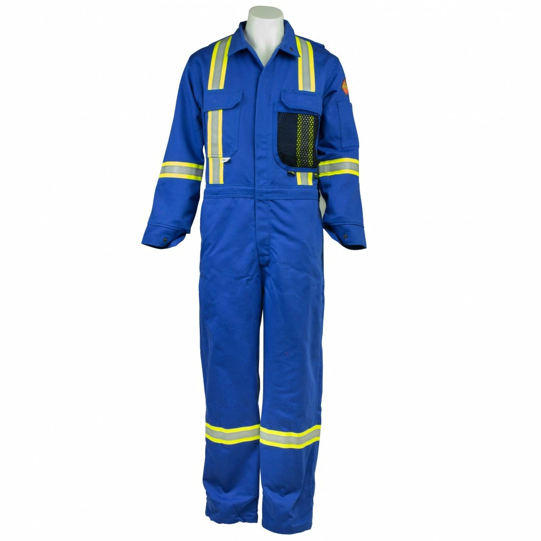 KELTEK Apparel KELTEK 343S Flame Resistant 13oz Premium Hi-Viz Coverall | Blue | Sizes 38-60 (HRC 2) Flame Resistant Work Wear