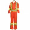 KELTEK Apparel KELTEK 384S Flame Resistant CSA Coverall | Orange | S-6XL (HRC 2) Flame Resistant Work Wear