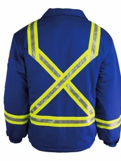 KELTEK Apparel KELTEK 391S Insulated Flame Resistant Hi-Vis Bomber Jacket | S-5XL (HRC 4) Flame Resistant Work Wear