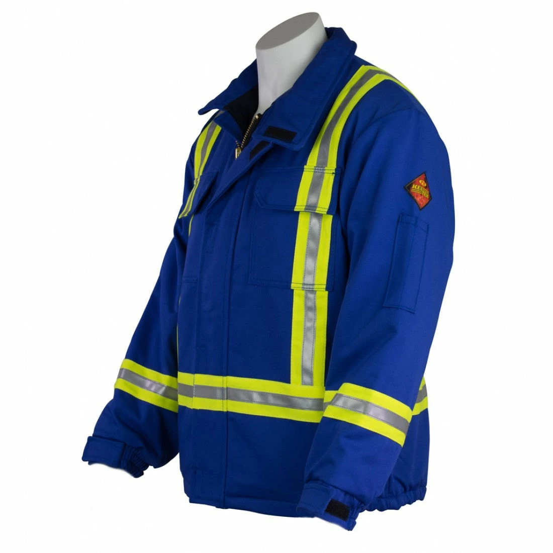 KELTEK Apparel KELTEK 391S Insulated Flame Resistant Hi-Vis Bomber Jacket | S-5XL (HRC 4) Flame Resistant Work Wear