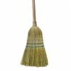 Globe Commercial Products Cleaning Tools Heavy Duty Corn Broom - 2 Wire - 2 String