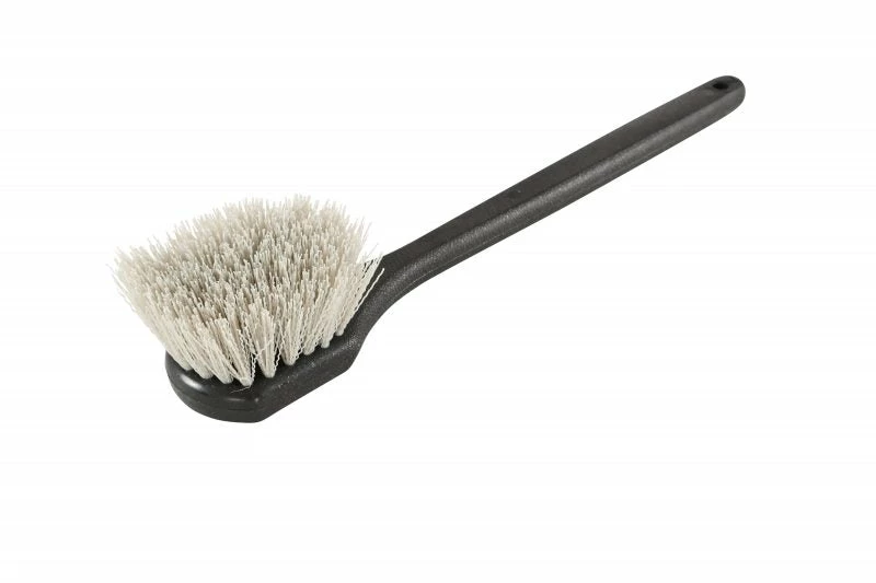 Globe Commercial Products Long Handle Utility Brush - Stiff Fiber