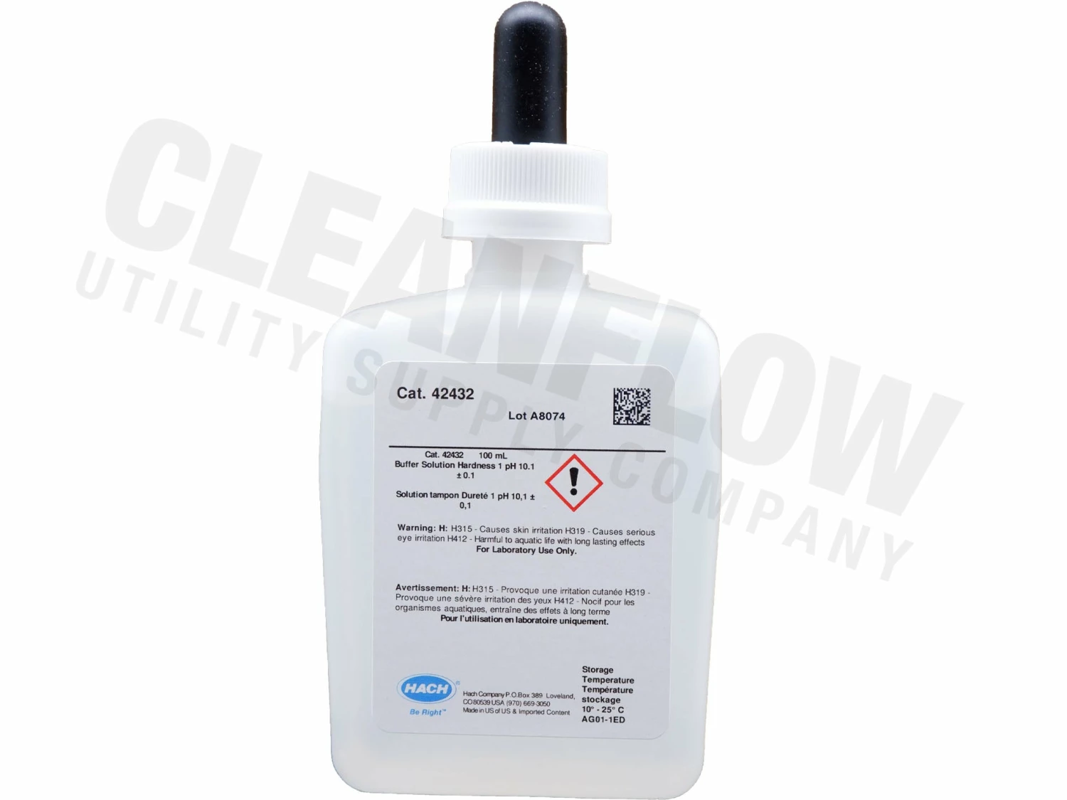 Hach 42432 Hardness 1 Buffer Solution, 100 ML MDB