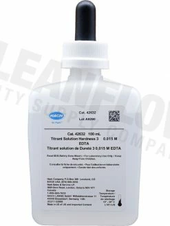 Hach 42632 Hardness 3 Titrant Solution, 100 ML MDB Water Testing Supplies