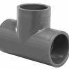Lasco 1/2" To 6" Schedule 80 PVC Socket Weld Tee Fitting Fittings And Valves