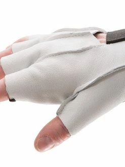 Impacto 460-30 Anti-Impact Pearl Leather Series Half Finger Construction Glove With VEP Impact Protection Ergonomics
