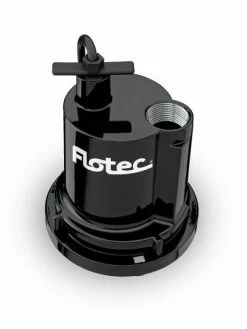 Flotec FPSC1725X Submersible Cast Aluminum Utility Puddle Pump Dewatering Pumps