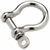 Cleanflow Type 316 Stainless Steel Screw Pin Bow Shackle In Sizes 1/4" To 3/4"