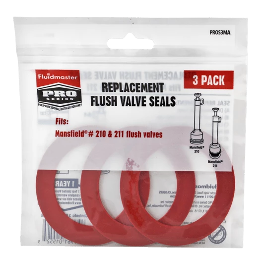 Maintenance Supplies Fluidmaster Replacement Flush Valve Seals, 3 Pack, 2"