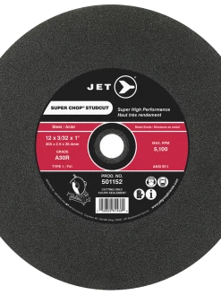Jet Super Chop Stud Cut T1 Cut-Off Wheels (for Portable Chop Saws)