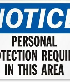 Cleanflow Safety Supplies Personal Protection Required Safety Sign