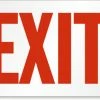 Cleanflow Safety Supplies Exit Safety Sign