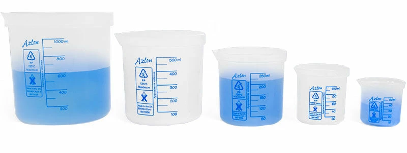 Cleanflow Polypropylene Plastic Beaker Starter Pack Laboratory Supplies