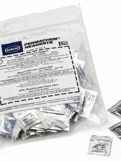 Water Testing Supplies Hach DPD Free Chlorine Powder Pillows | 100/pk