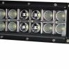 Lighting Paladin Heavy Duty 7.5" Straight Double Row LED Light Bars