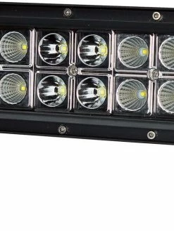 Lighting Paladin Heavy Duty 7.5" Straight Double Row LED Light Bars