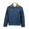 KELTEK Apparel KELTEK Indura® Lined Denim Flame Resistant Jacket W/ Leather Collar (CAT 2) Flame Resistant Work Wear