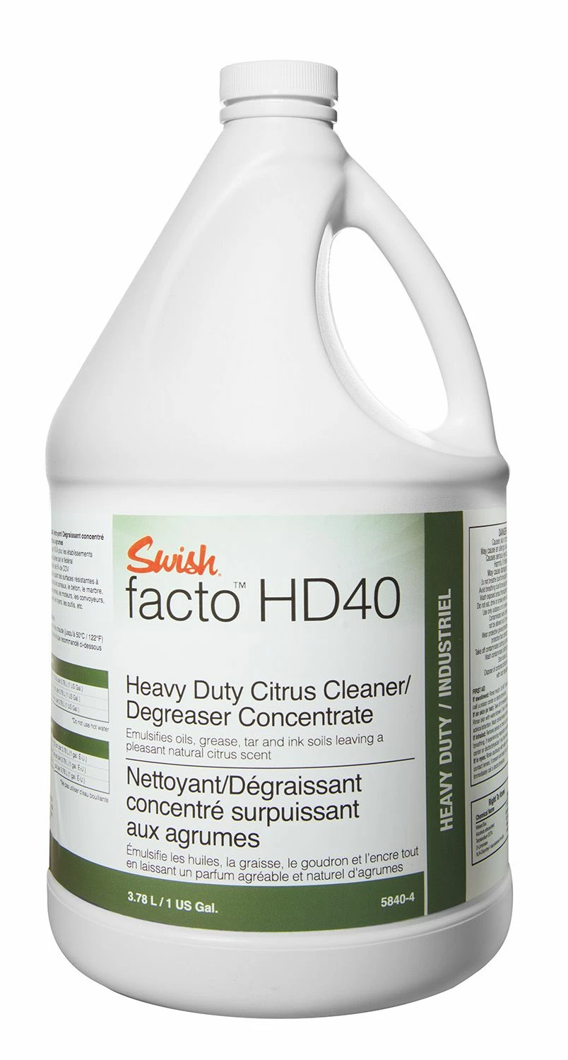 Cleaning Supplies Swish Heavy Duty Citrus Cleaner/ Degreaser Concentrate (4/case)