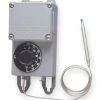 PECO NEMA 4X Industrial Thermostat With 5' Remote Capillary Tube Sensor Drain Cleaners And De-Icers