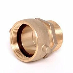 Greenline Hose And Fittings Brass Swivel Fire Hydrant Adapters | 2-1/2" Female WCT X Male NPT Sizes