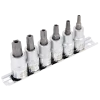 Hand Tools Jet 3/8" Drive Torx Socket Bit Set | Tamperproof | 2" Length | 6 Piece