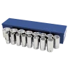 Jet 3/4" Drive SAE Chrome Socket Set - 6 Point - 17 Piece - DEEP