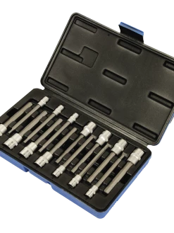 Jet 1/4" & 3/8" Drive Hex Bit Socket Set | SAE/Metric | 4" Length | 14 Piece Hand Tools