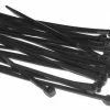 Cleanflow UV Stabilized Black Cable Ties - Standard Duty