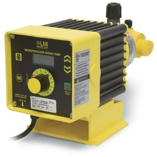 LMI Electronic B9 HI Series 4-20mA Controllable Chlorine Metering Pumps Chemical Metering Pumps