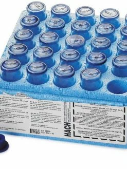 Water Testing Supplies Hach 2515025 Dissolved Oxygen AccuVac® Ampules, High Range, Pk/25